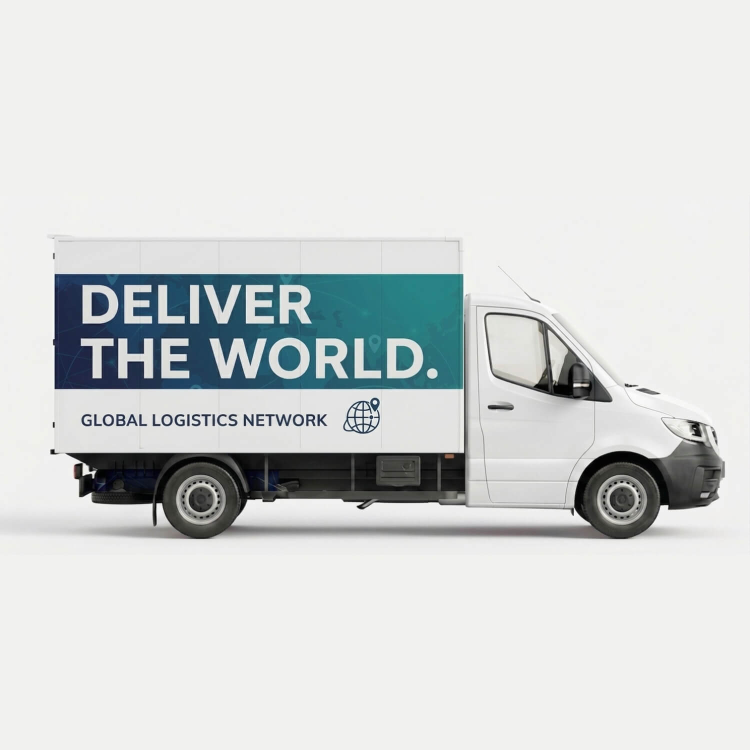 Commercial Vehicle Partial wrap
