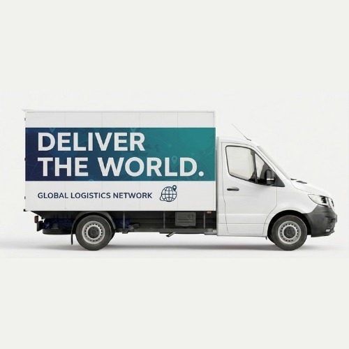 Commercial Vehicle Partial wrap