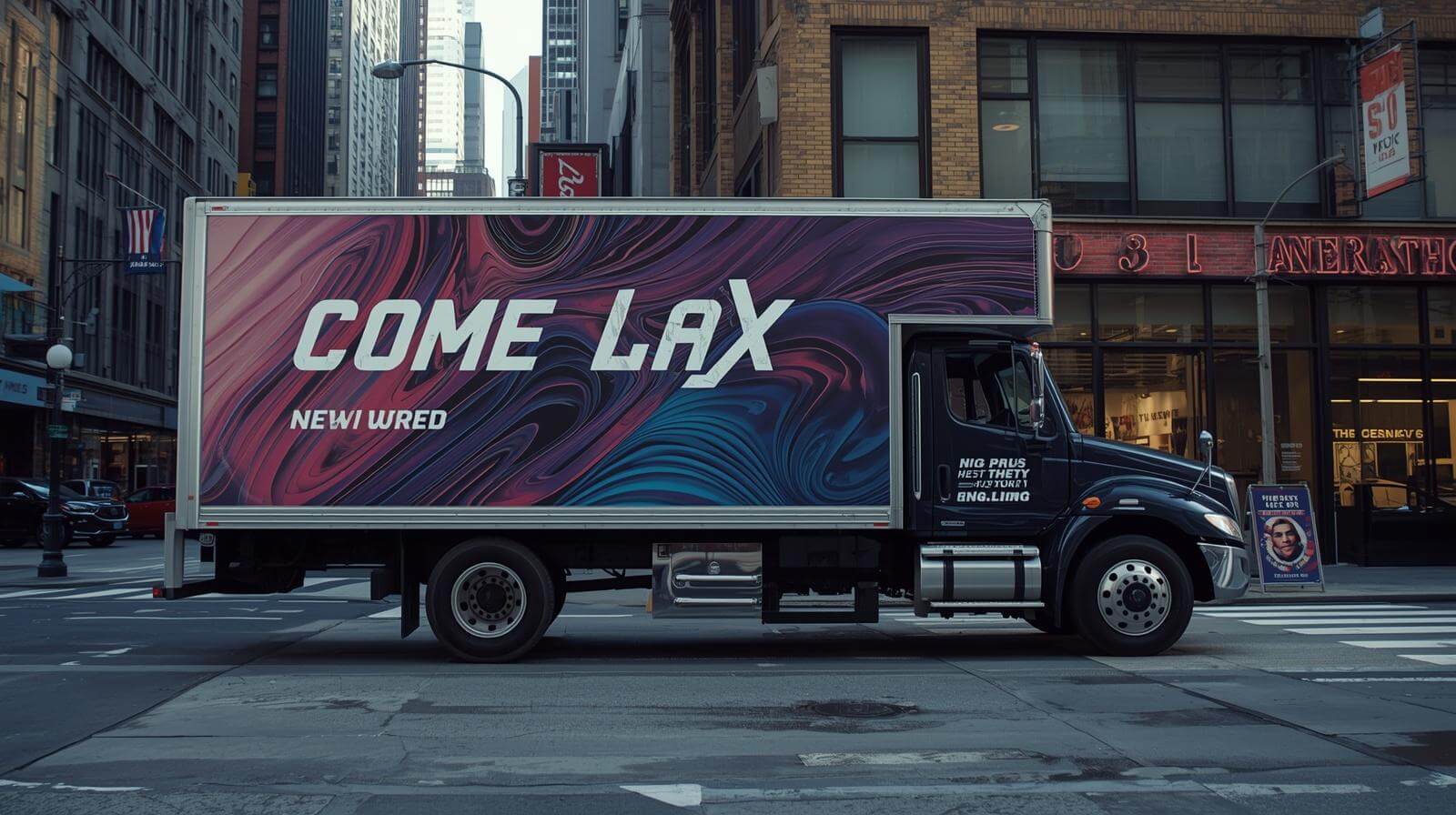 custom business truck wraps nj