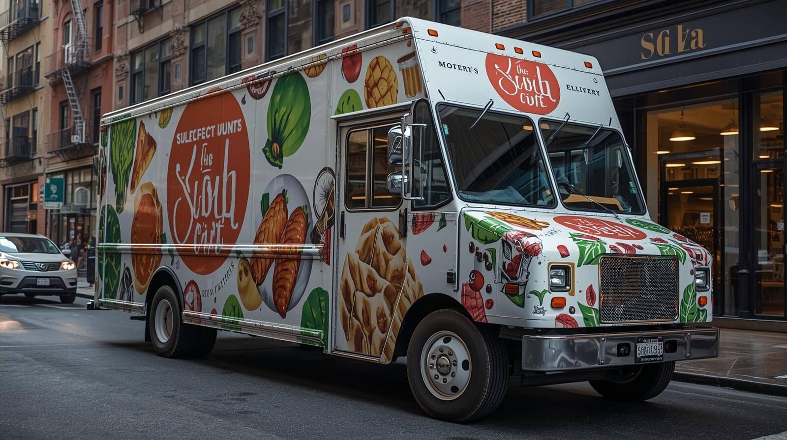 custom food truck wrapping nj