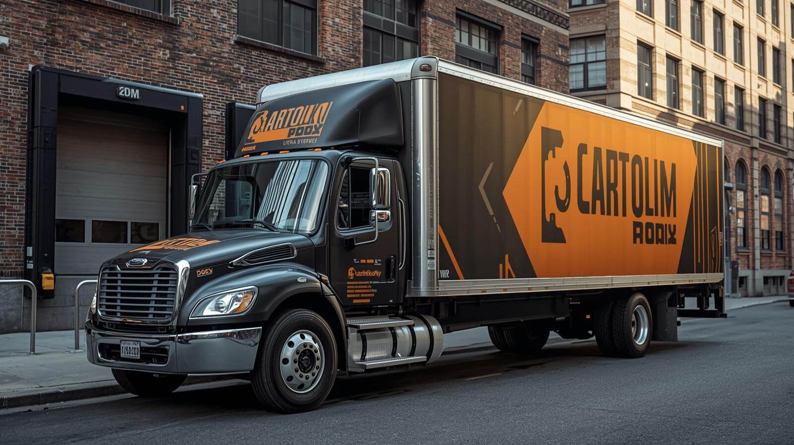full custom vinyl truck wrapping nj