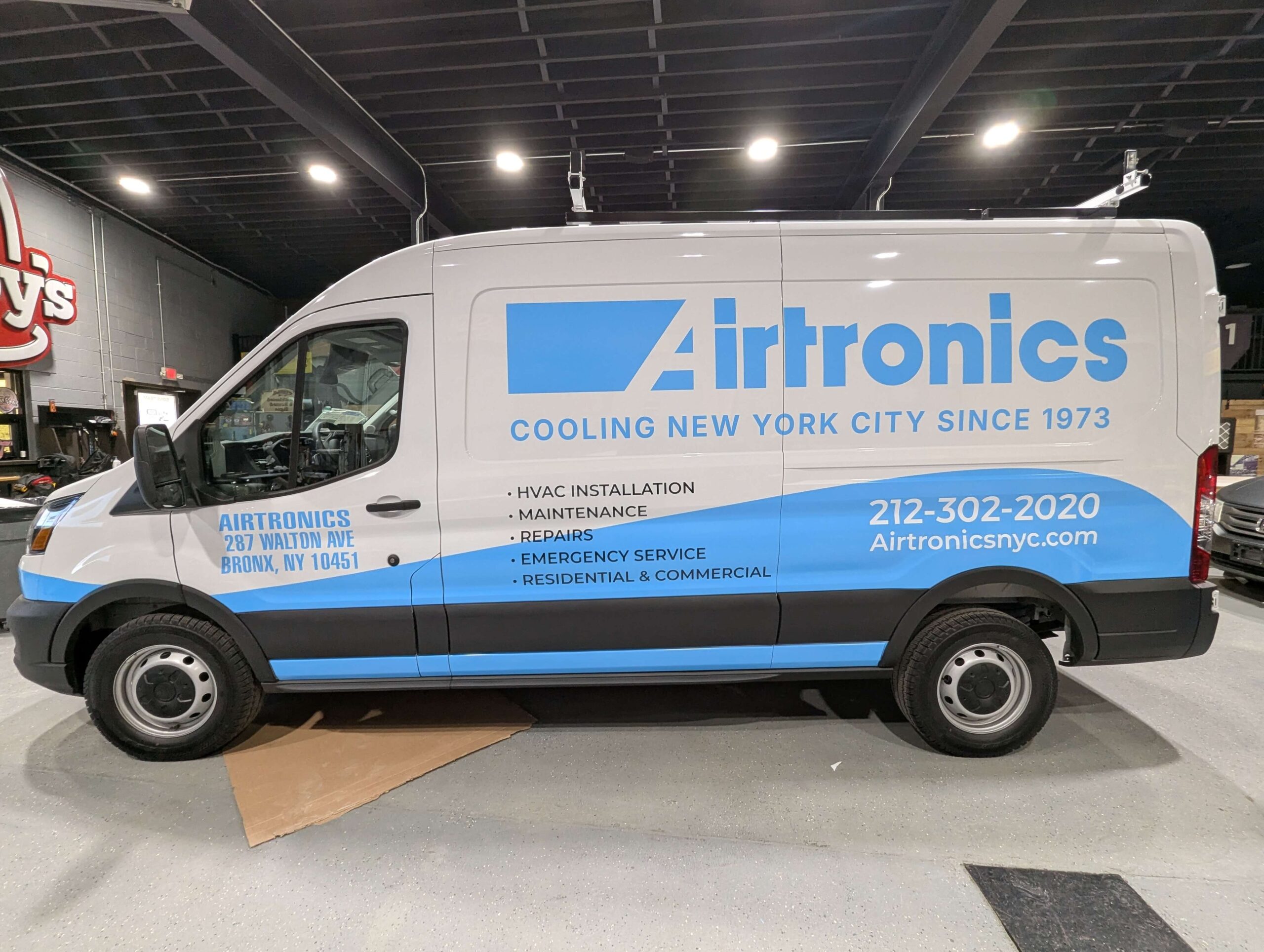 partial van wrapping nj