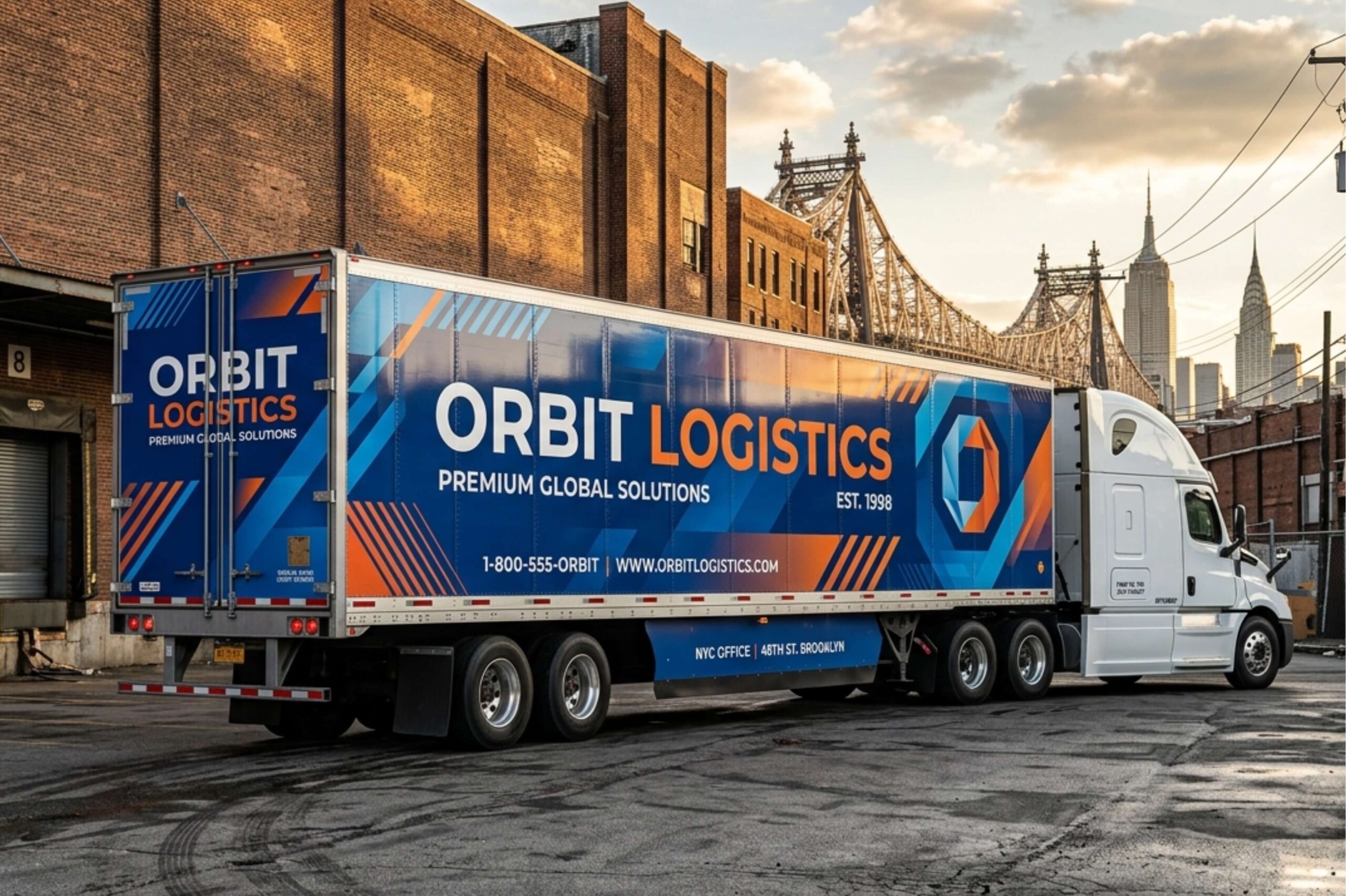 53ft Dry Van Trailers Wrap NJ