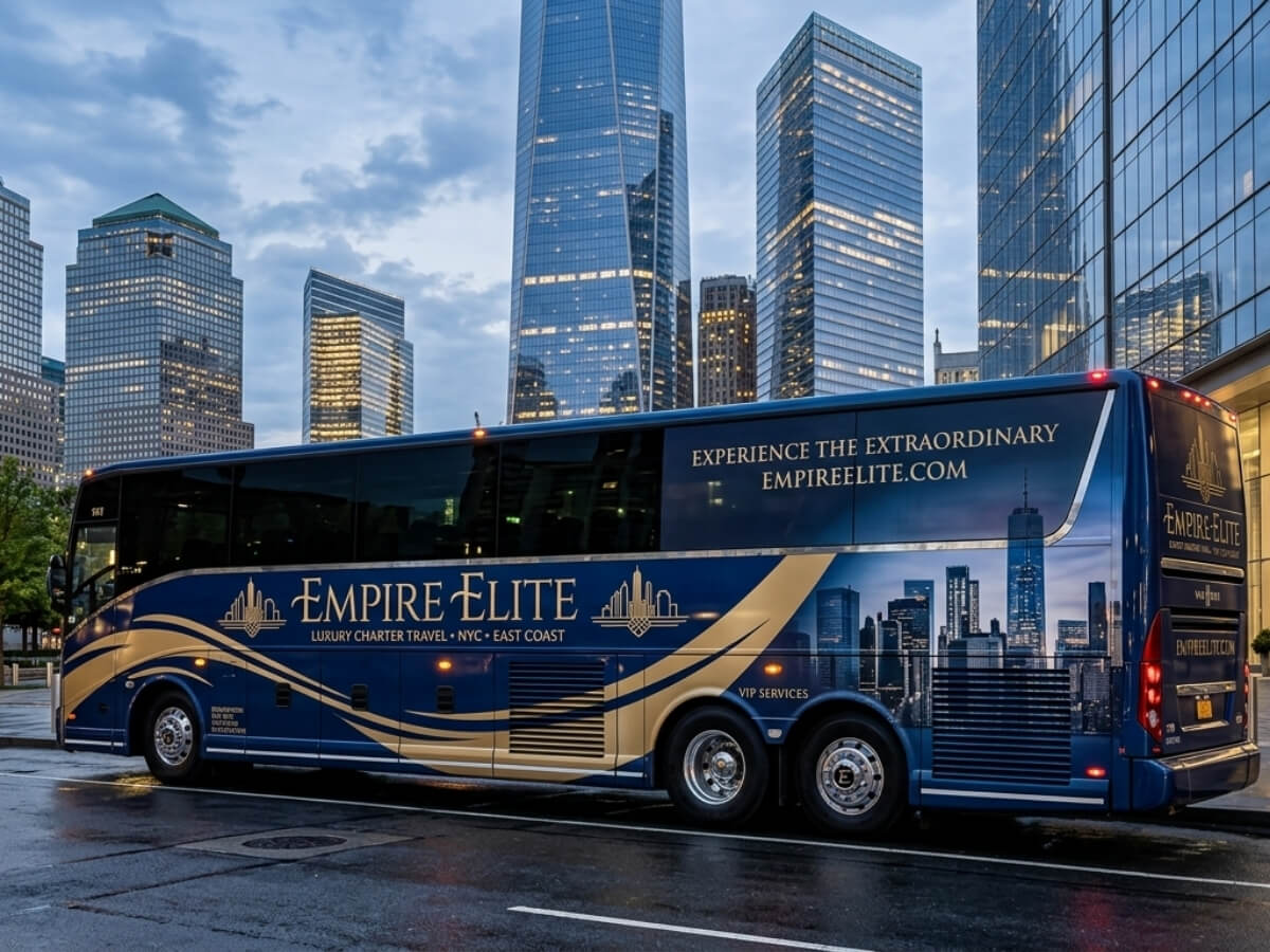 Charter & Coach Buses Wraps