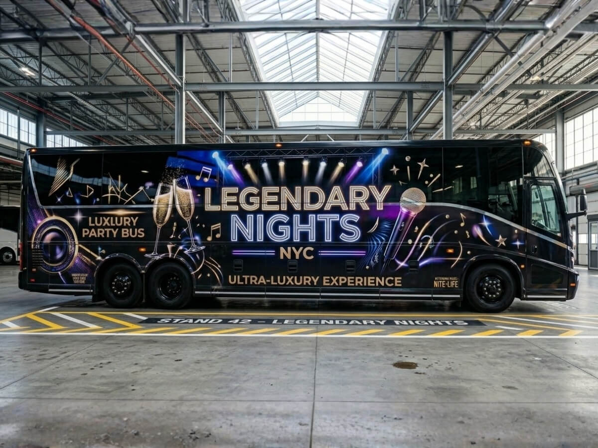 Party Buses & Limo Buses Wraps