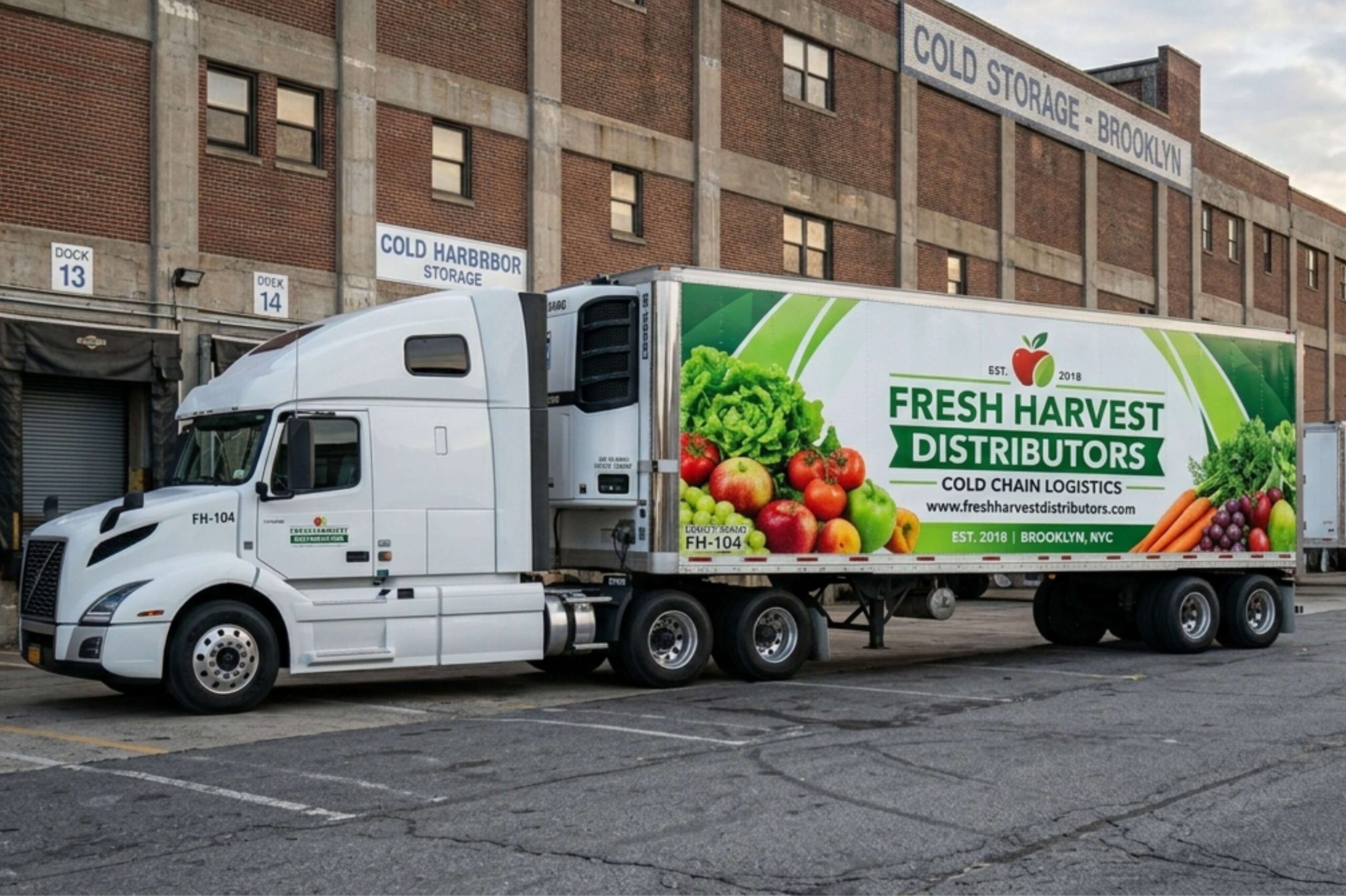 Reefer Refrigerated Trailers Wraps NJ