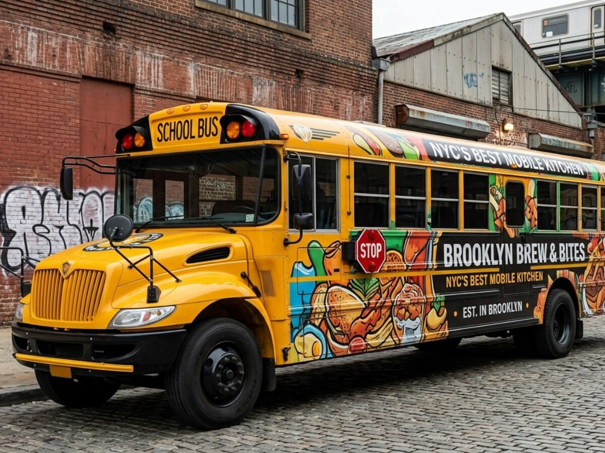 School Buses & Yellow Conversions Wraps