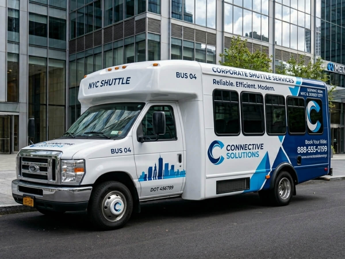 Shuttle Buses & Mini Buses Wraps
