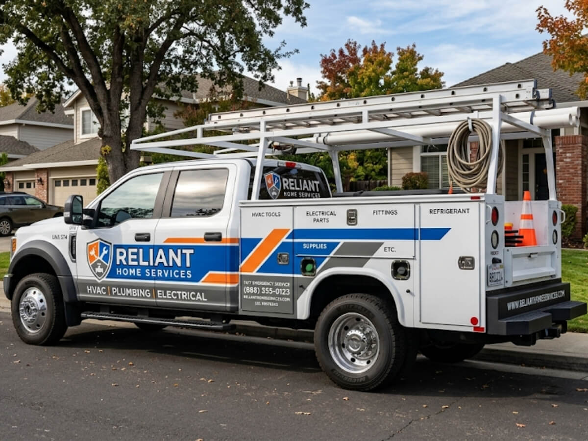 Utility and Service Truck Wrap