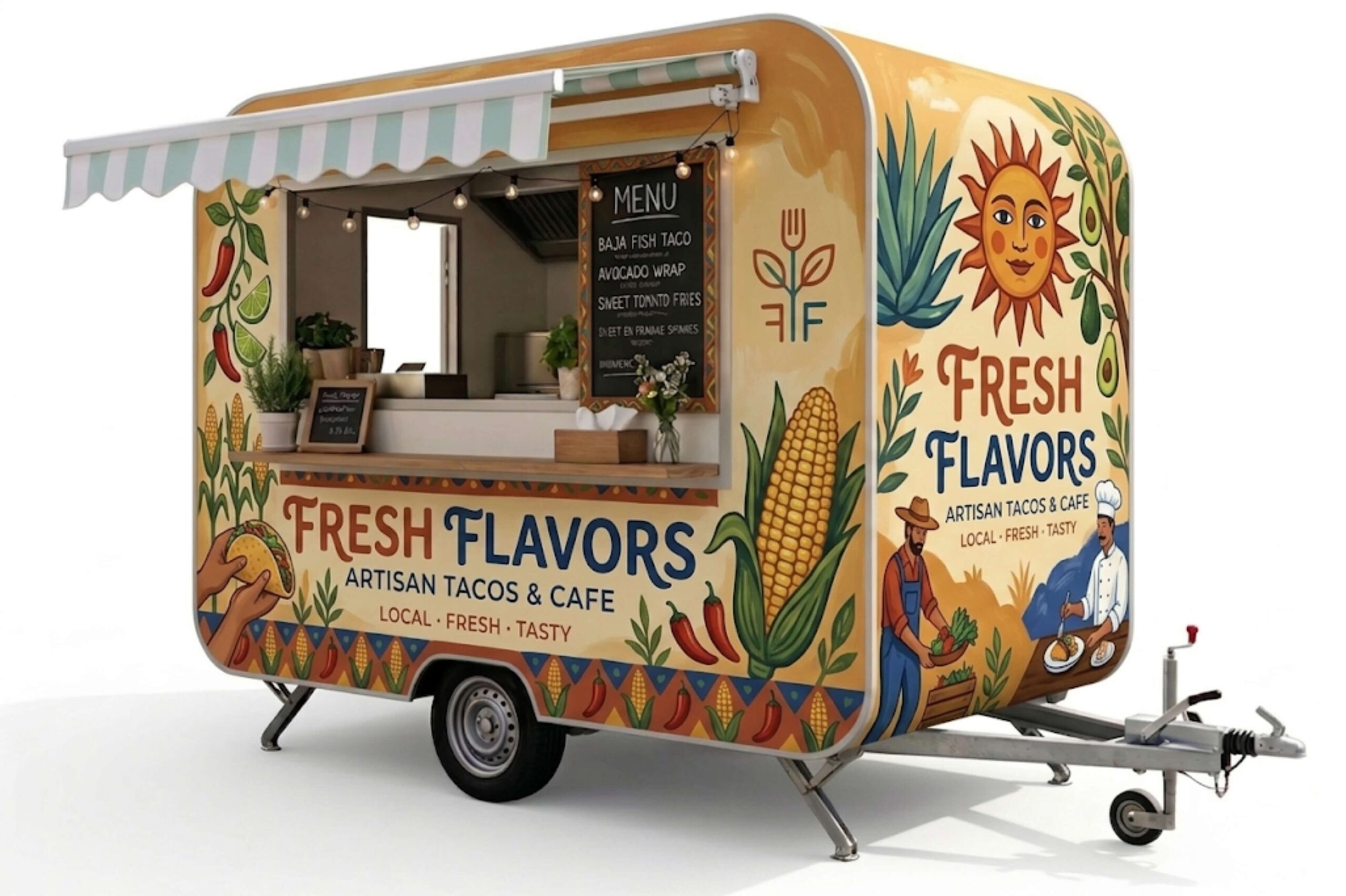 food cart standard wrap nj