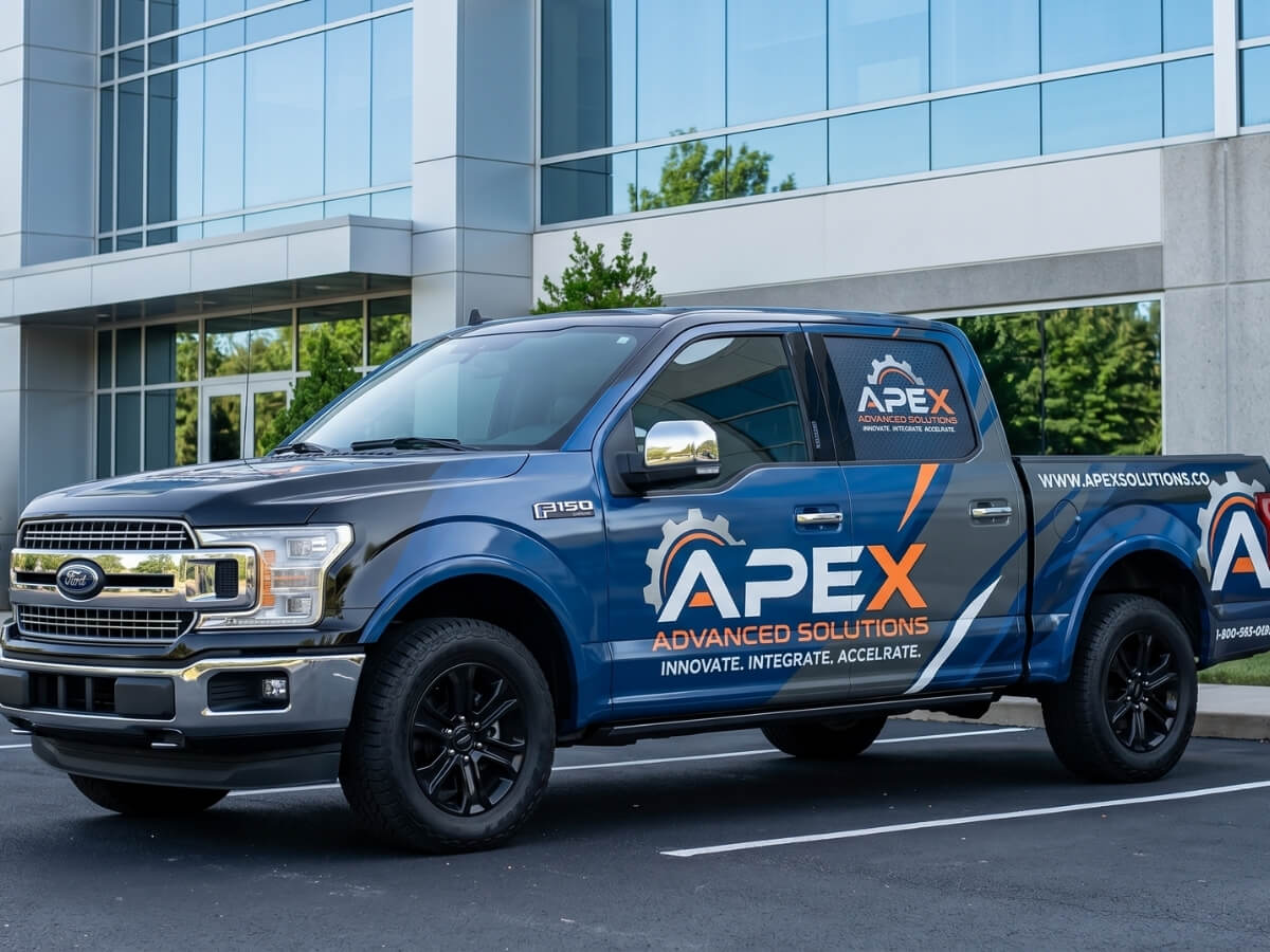 pickup truck wrap nj and nyc