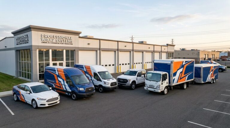 Truck and van wrap design