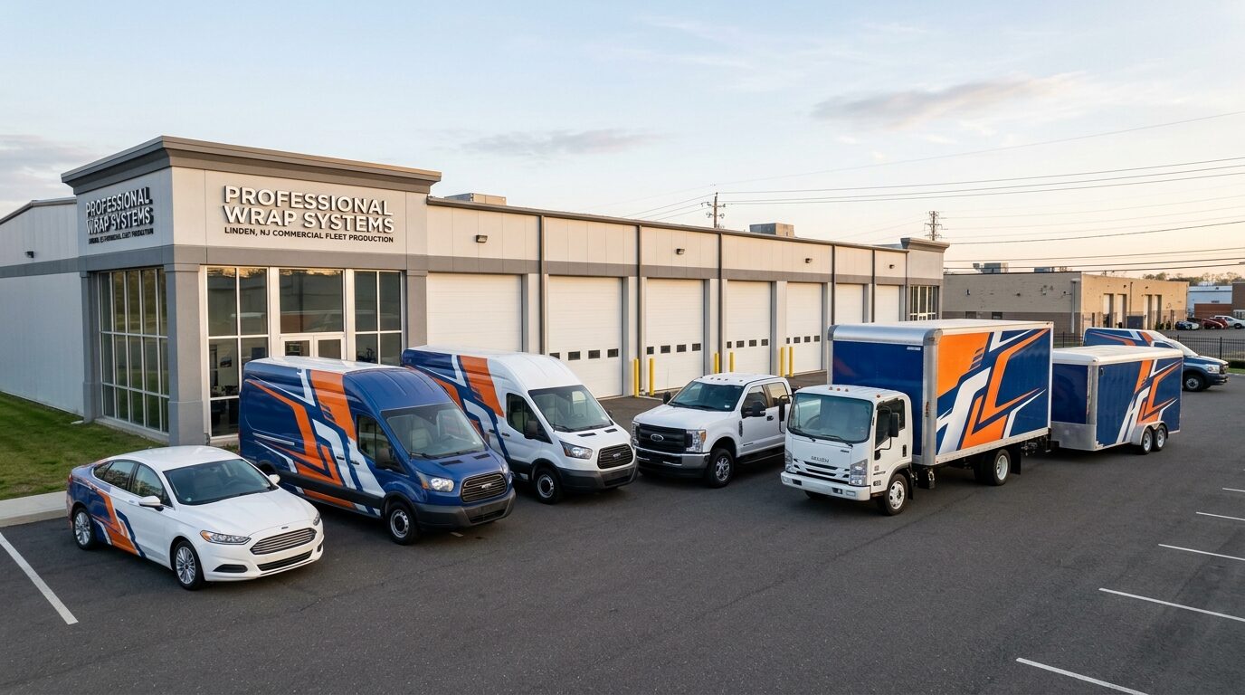 Truck and van wrap design
