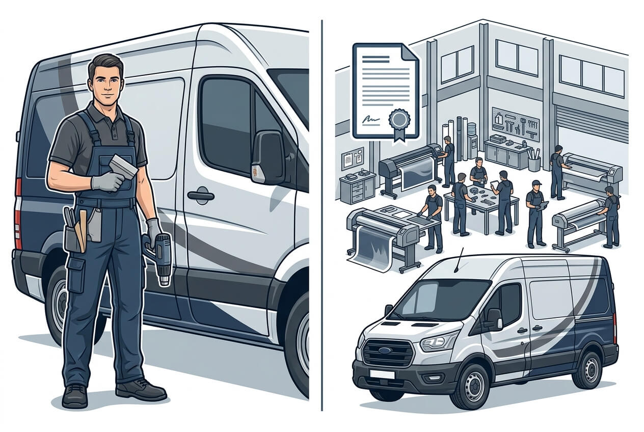 Individual vs. company wrap certification
