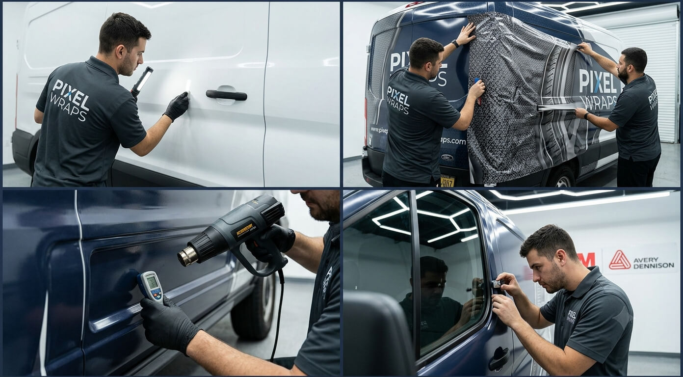 Vehicle wrap certification and credential verification
