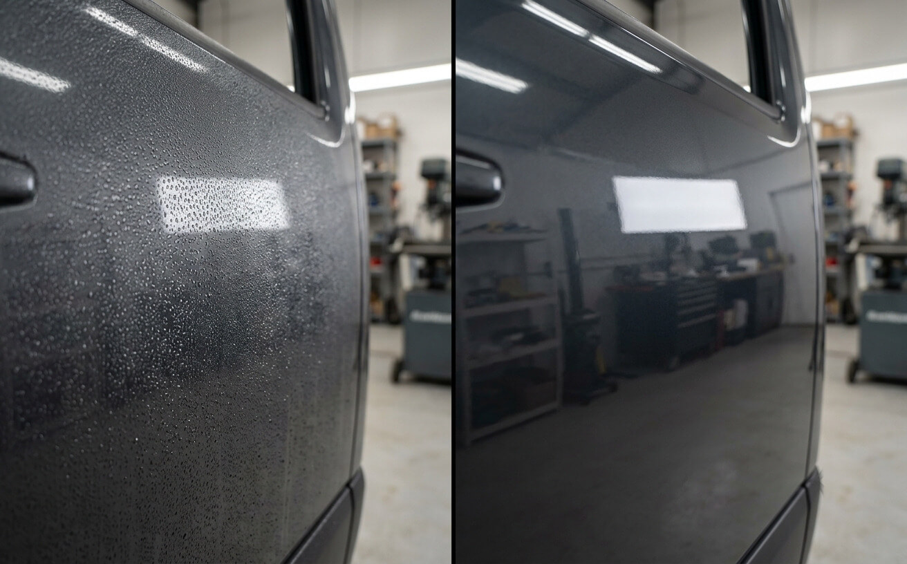 Vehicle wrap condensation and moisture control