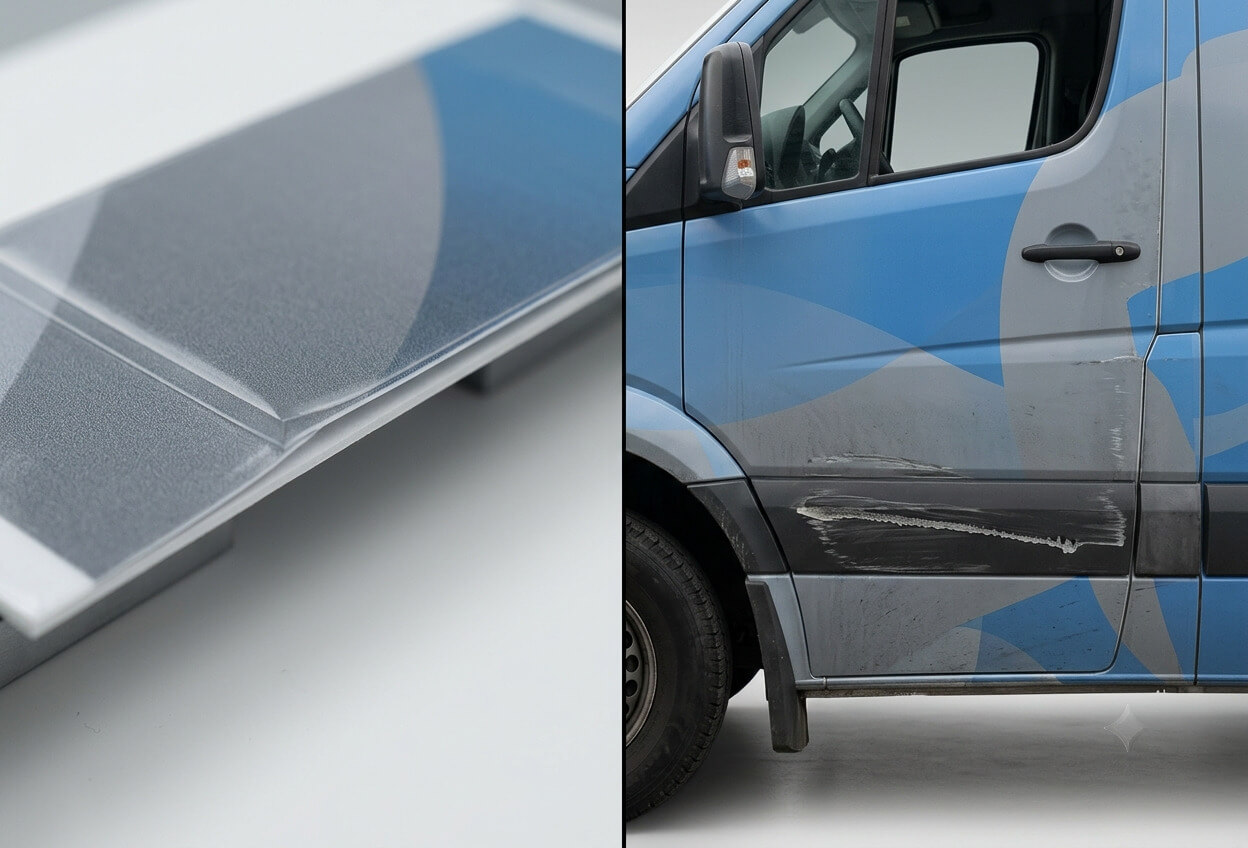 Vehicle wrap damage inspection