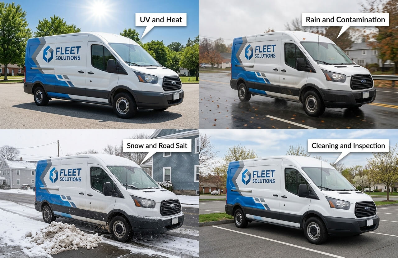 Vehicle wrap warranty and removability