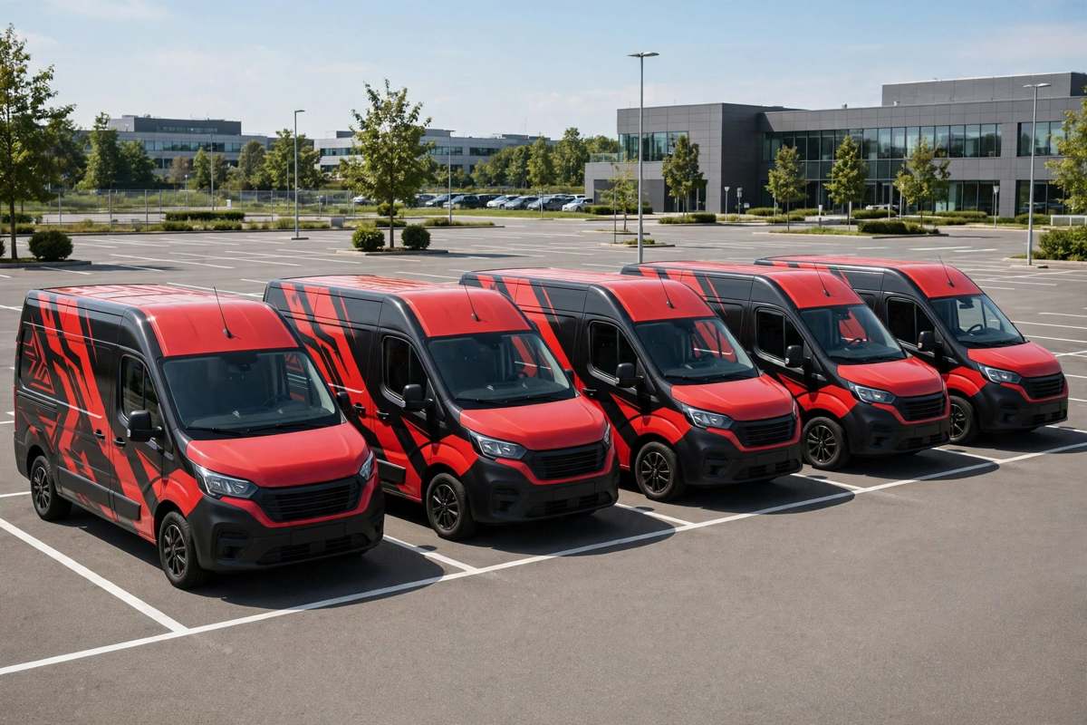 custom printed fleets
