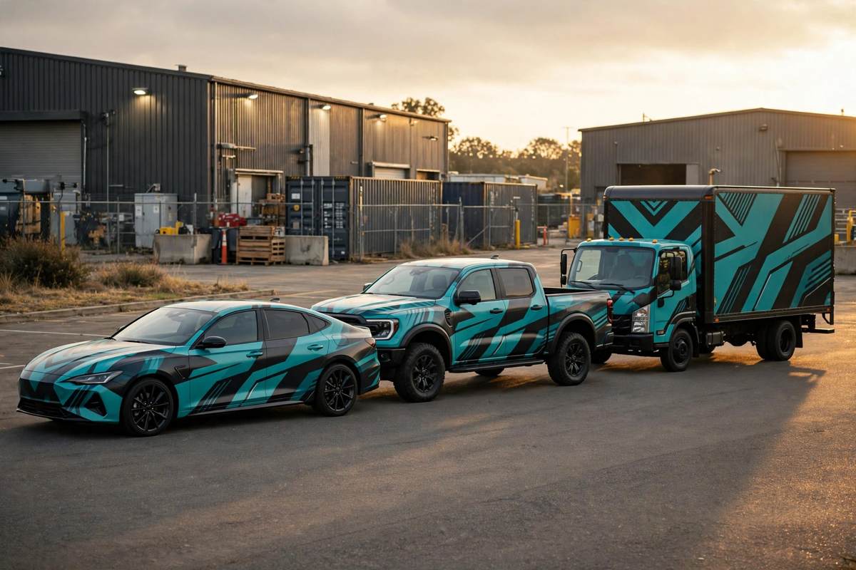 custom printed fleets