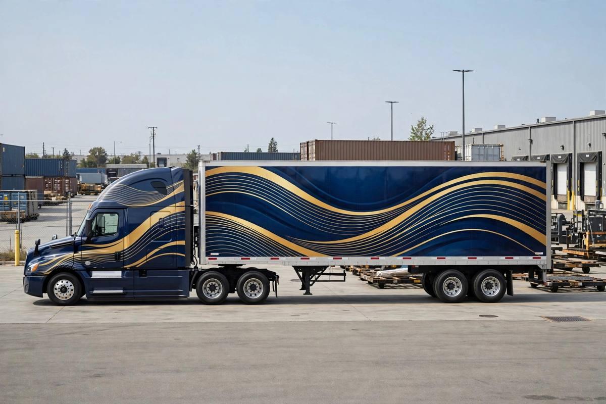 custom printed trailers