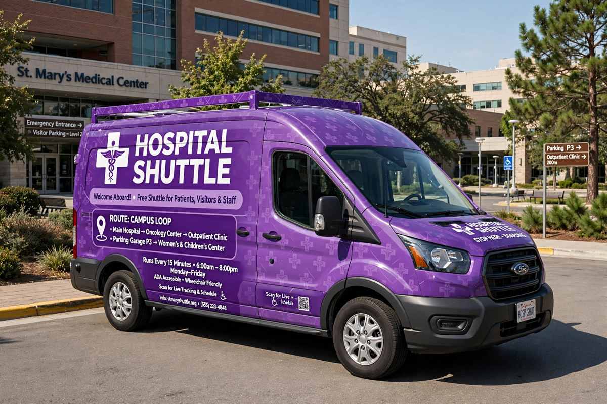 healthcare card shuttlevans