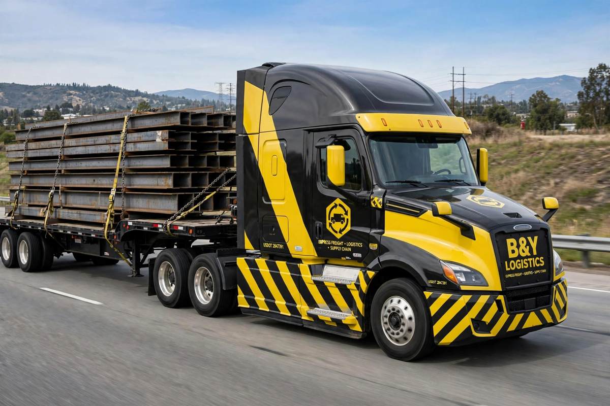 trucking card flatbeds